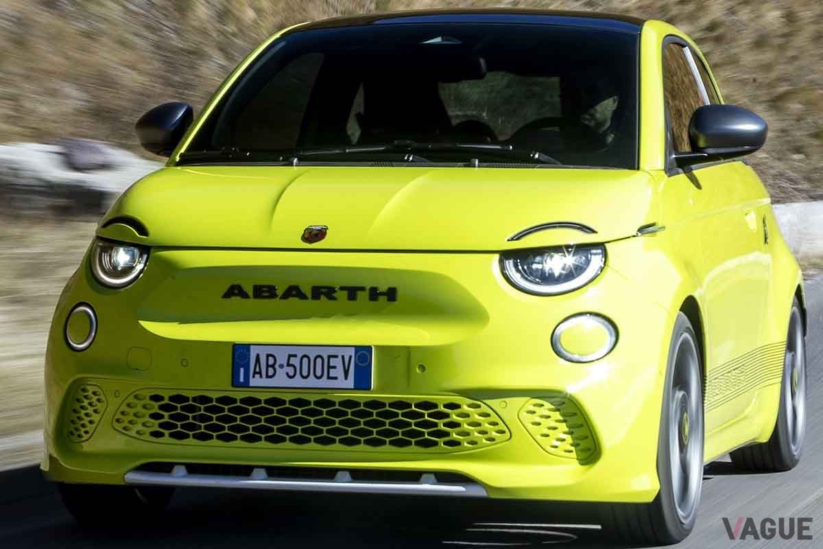 新型アバルト「500e」