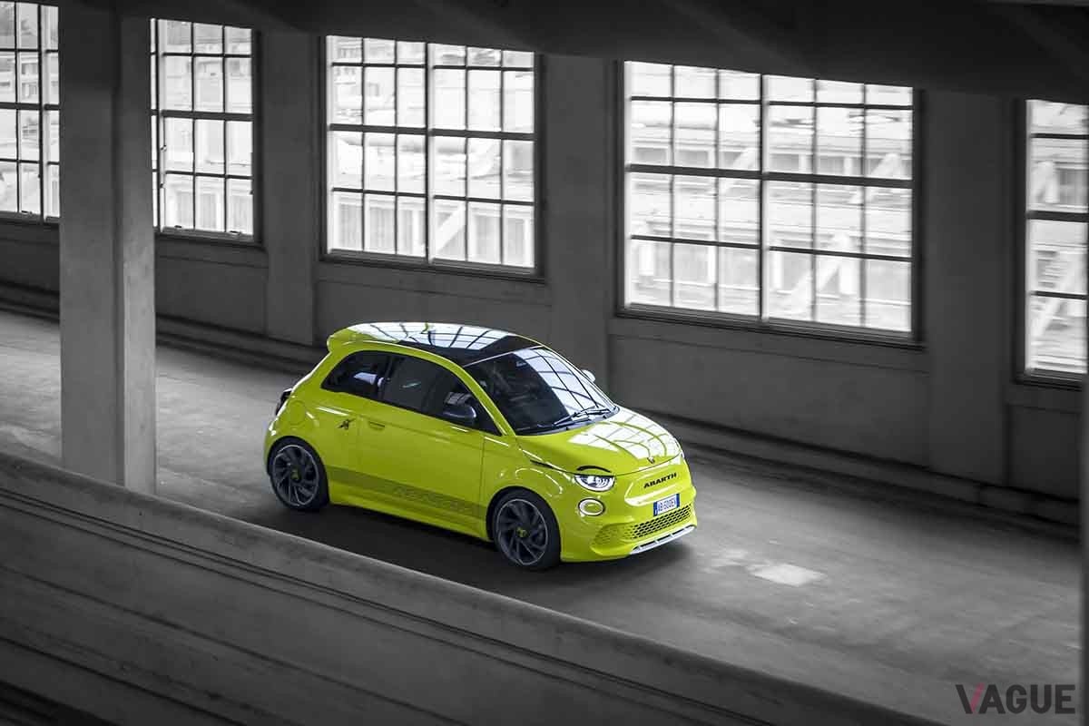 新型アバルト「500e」