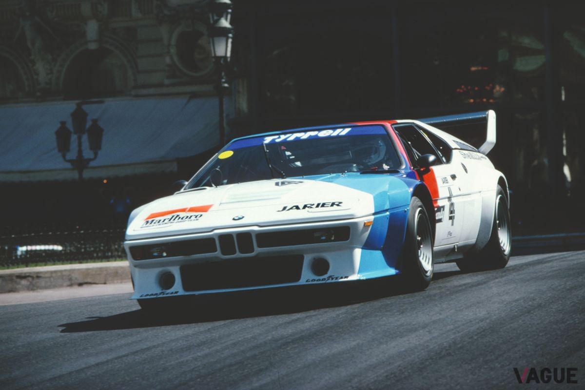 1979年モンテカルロでのBMW M1プロカー