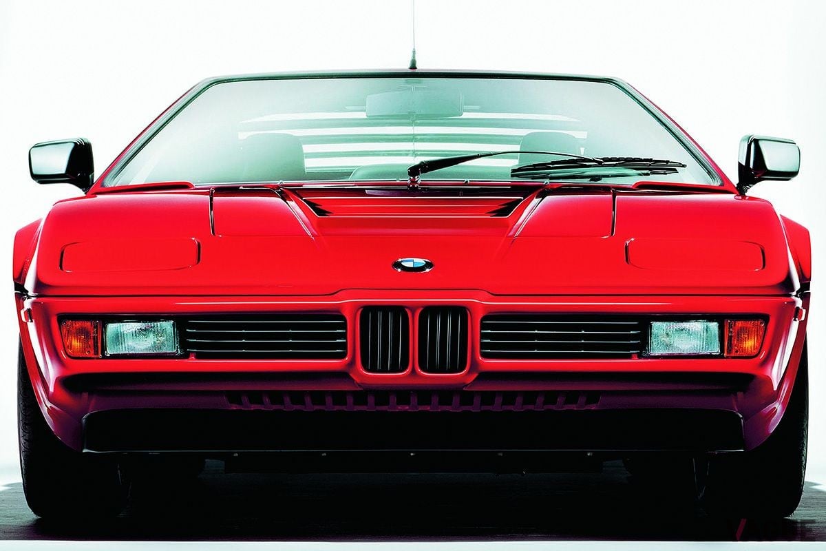 BMW M社が開発したBMW初のスーパーカー「M1」。1978年から1981年にかけて製造された