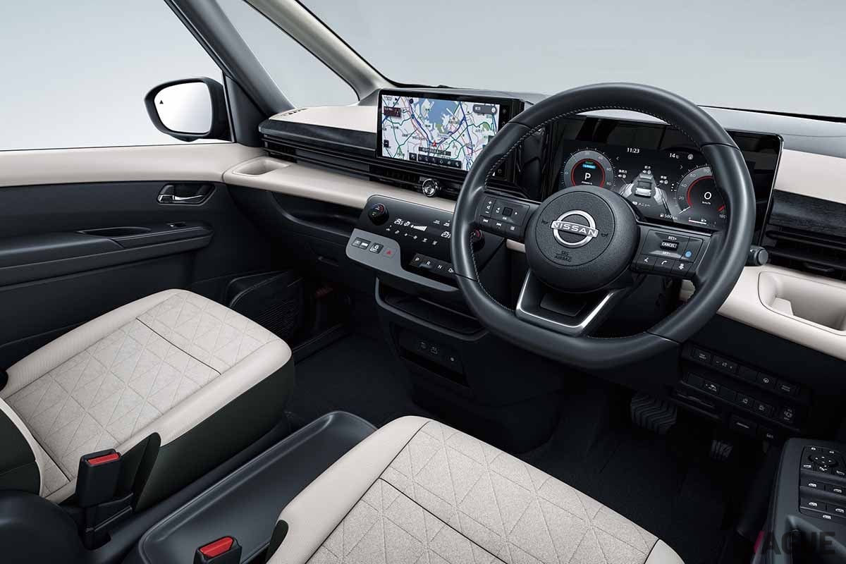 日産新型「セレナe-POWER」のインテリア