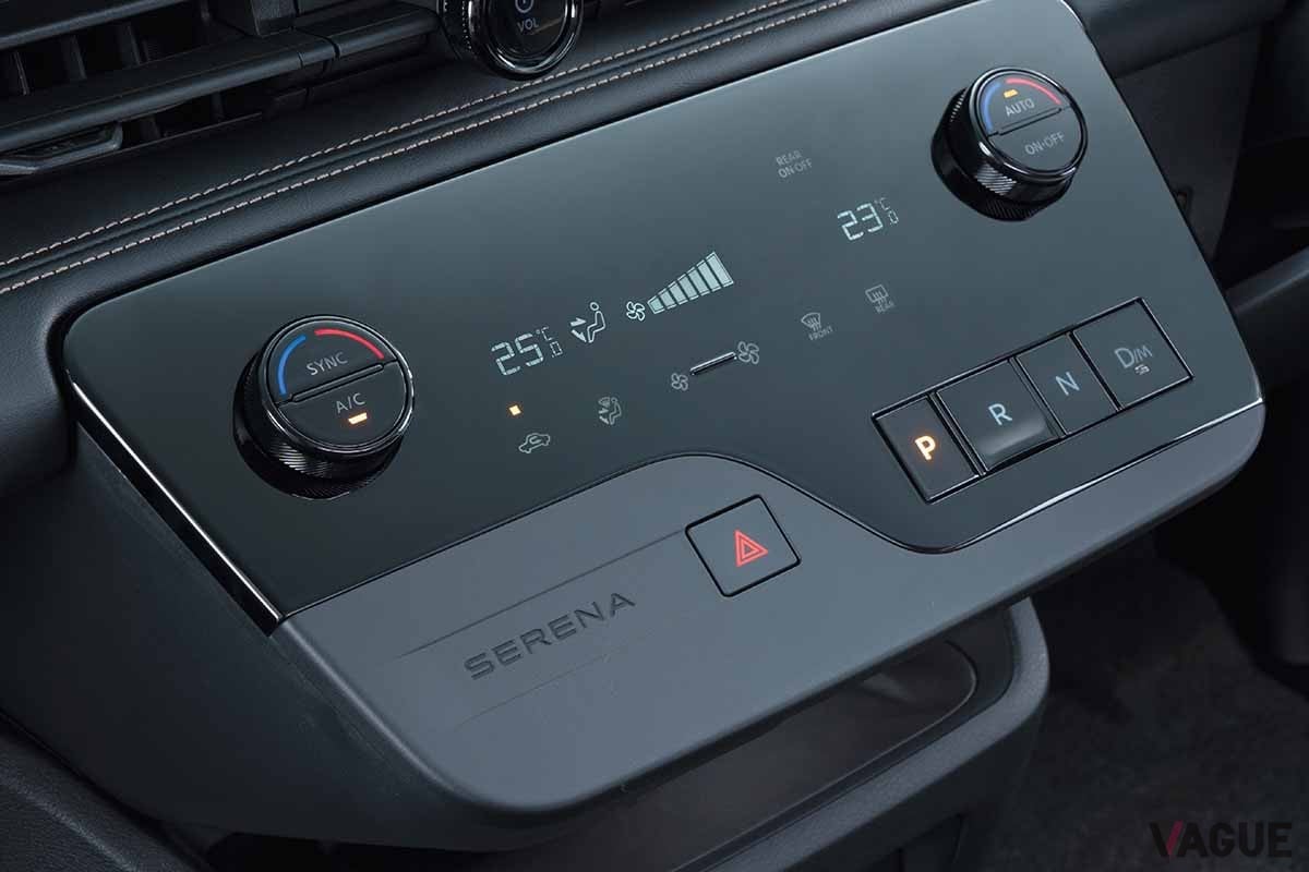 日産新型「セレナe-POWER」のインテリア