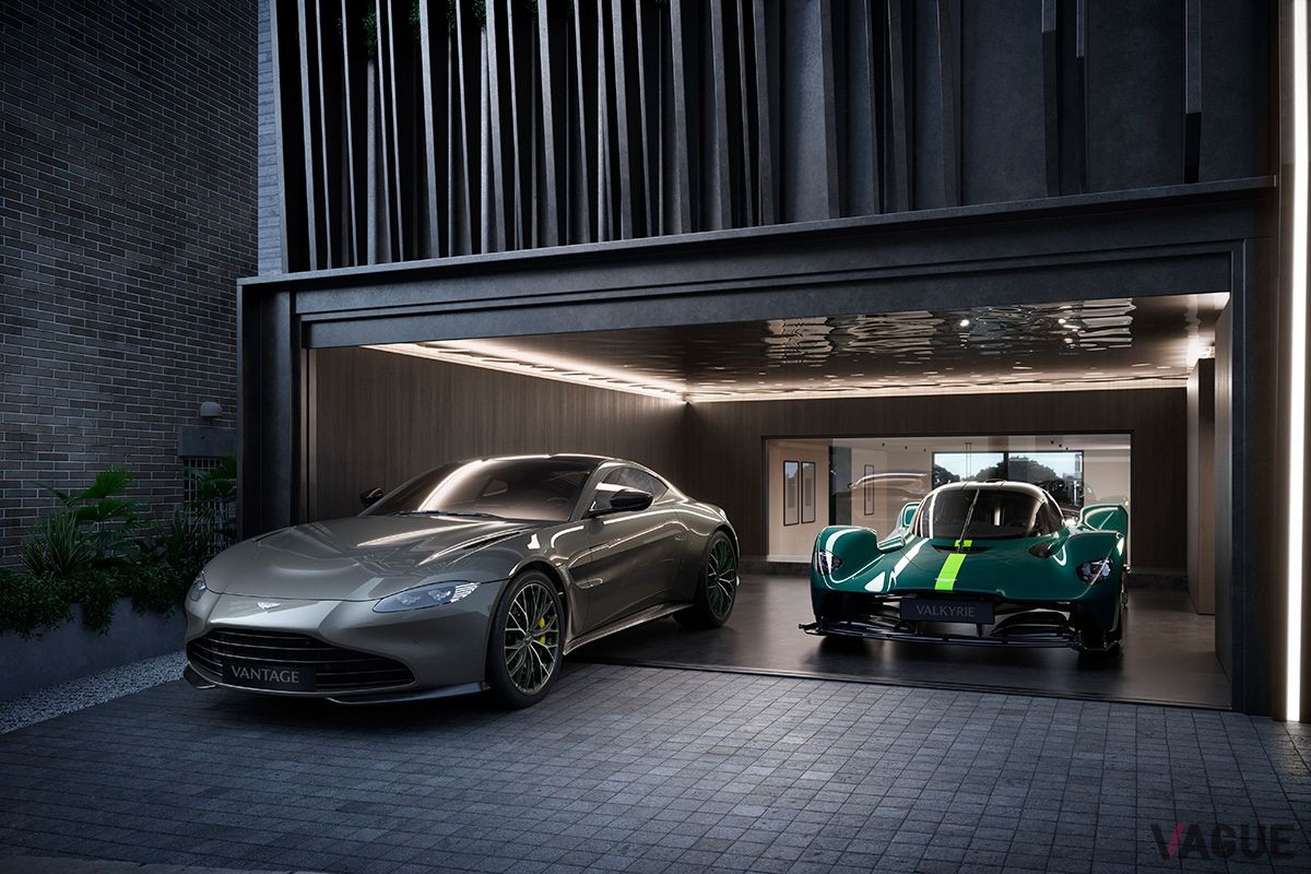 「N°001 MINAMI AOYAMA DESIGNED BY ASTON MARTIN」の外観