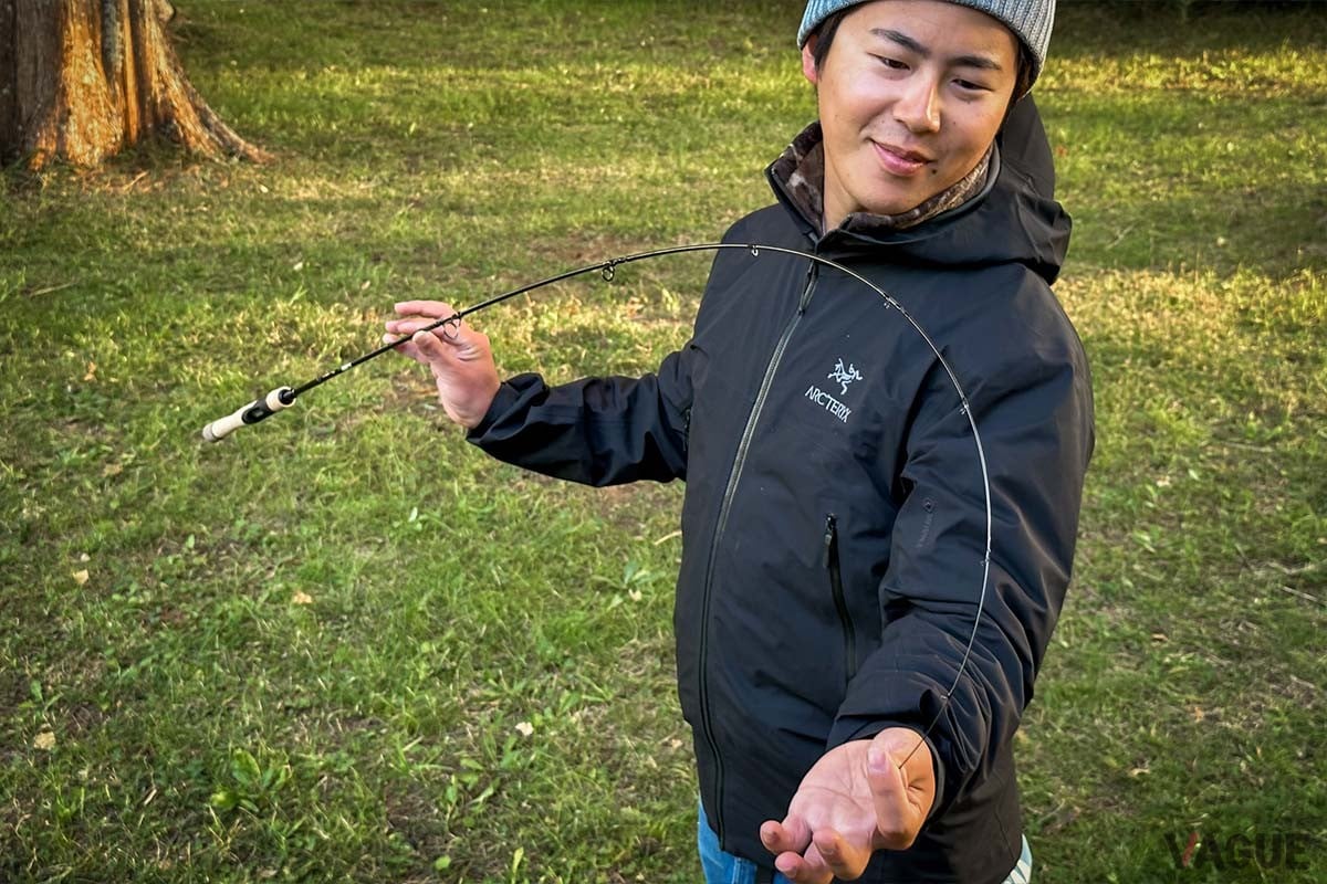 どのルアーを誰が使っても釣れるロッド”エリアトラウトのハイエンド