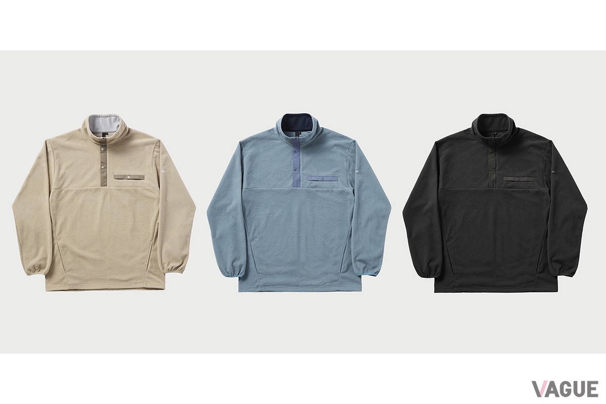 カリマー「GRPN half zip pullover」