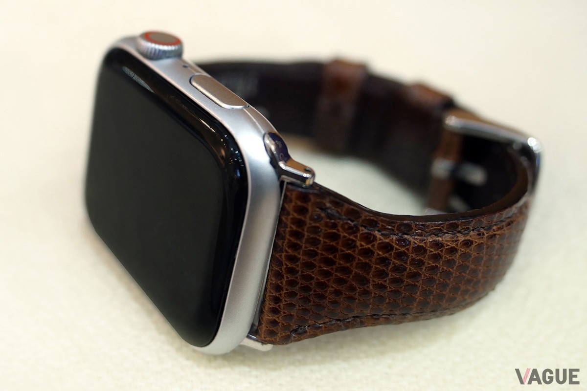 「リザードウォッチバンド」（Apple Watch42／44／45mm対応）