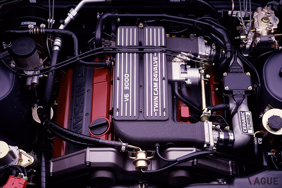 シーマに搭載されたV型6気筒ターボ「VG30DET」エンジン