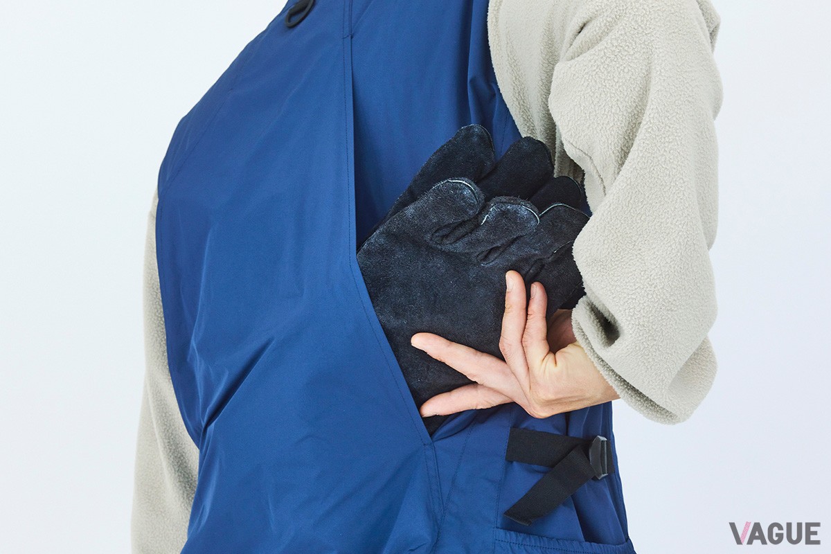 カリマー「camp insulation vest」