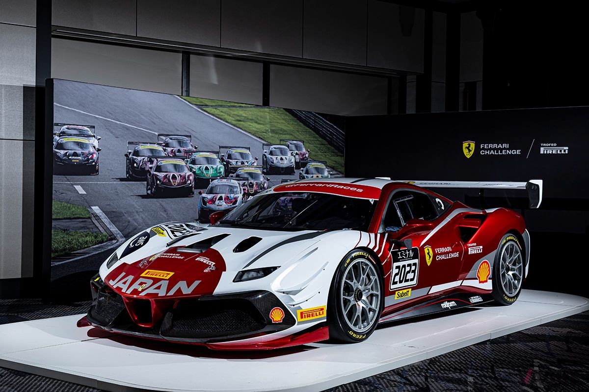フェラーリ・チャレンジ・ジャパンシリーズの使用車両、「フェラーリ488チャレンジEVO」