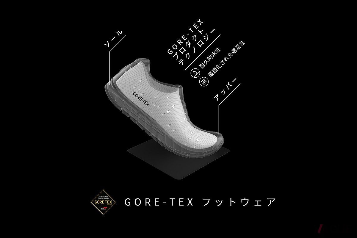 “ゴアテックスフットウェア仕様のレザーを使用し、スピングルムーヴの特徴であるバルカナイズ製法で仕立てたマウンテンブーツタイプのスニーカー「SPM-1402」