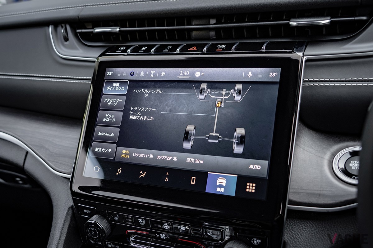 2列シート仕様のジープ新型「グランドチェロキー」