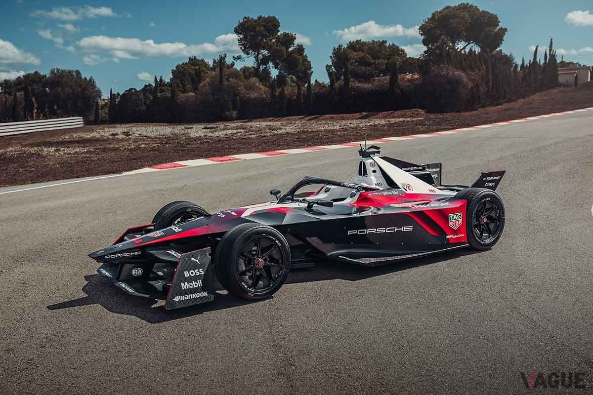 ポルシェのフォーミュラEマシン