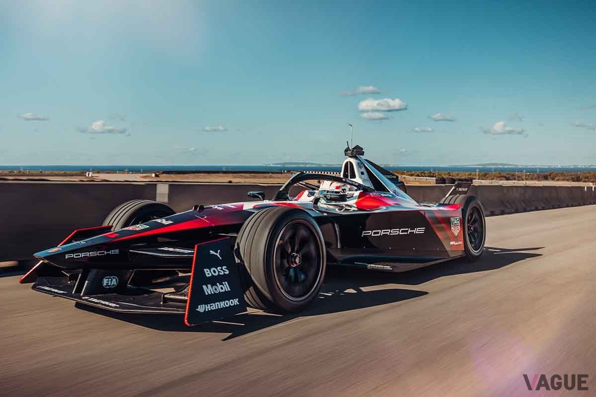 ポルシェのフォーミュラEマシン