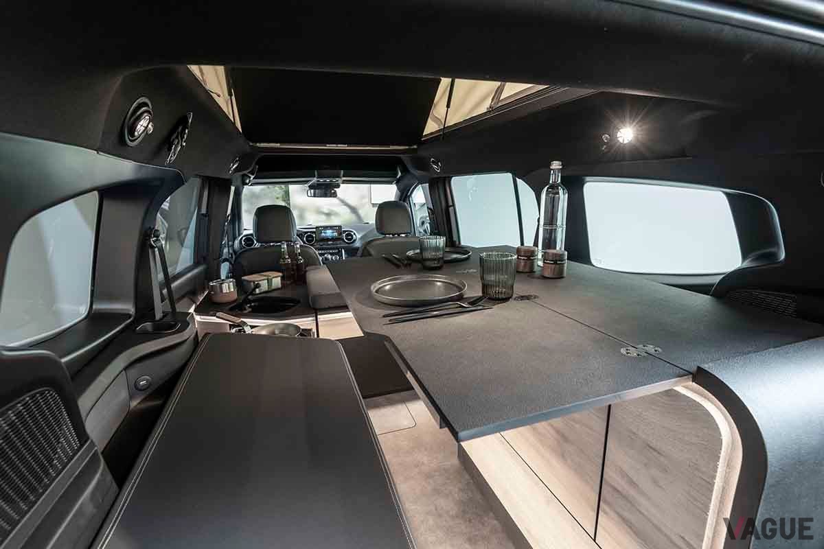 メルセデス・ベンツ新型「コンセプトEQTマルコポーロ」のインテリア