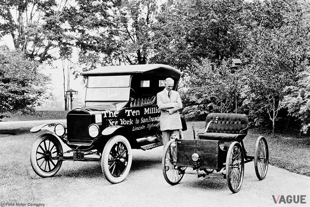 1924年にはフォード「モデルT」は生産台数1000万台を記録した