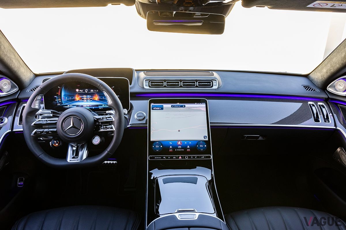 メルセデスAMG新型「S63 Eパフォーマンス」のインテリア