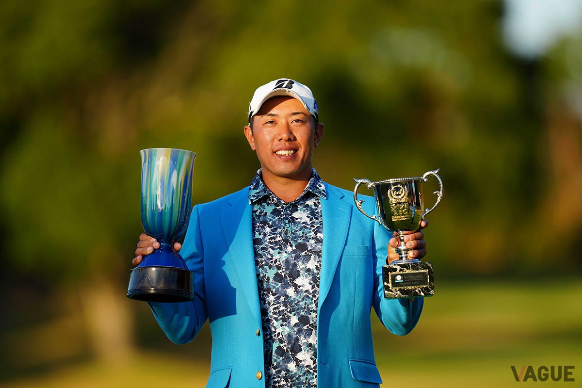 ブリヂストンゴルフのギアで2022年に国内男子ツアー4勝目を上げた堀川未来夢選手