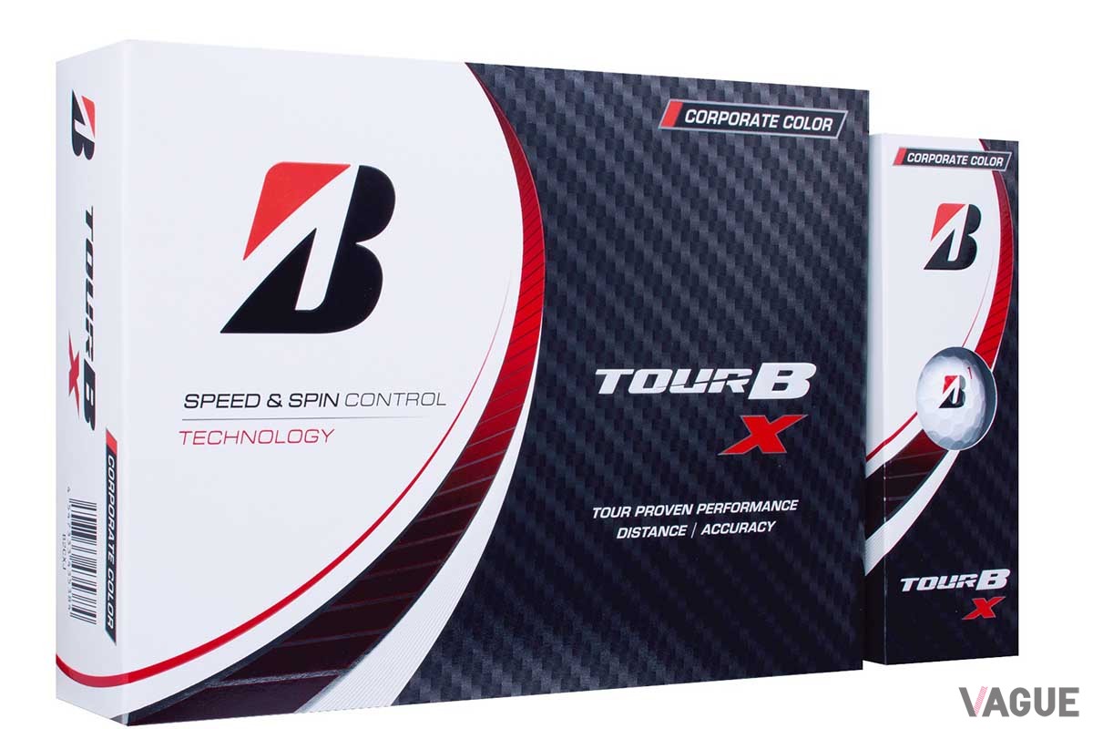ブリヂストンゴルフのボール「TOUR B X （コーポレートカラー）」