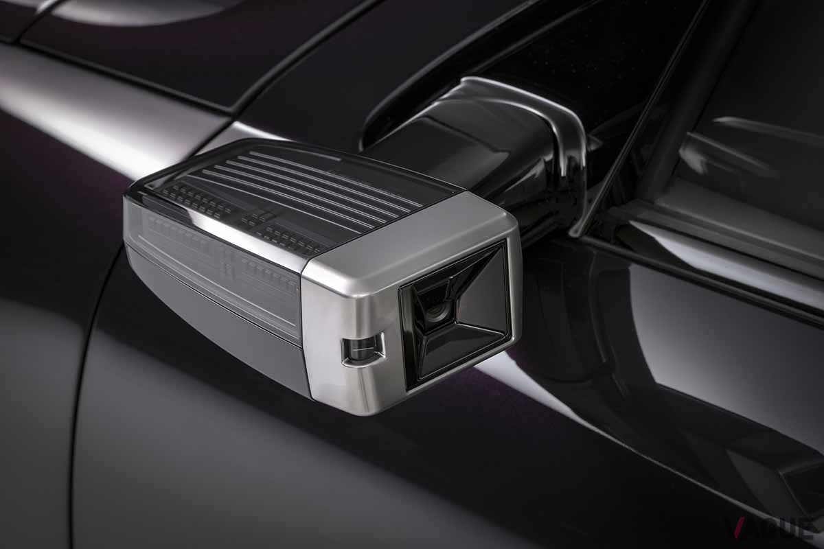 ヒョンデ新型「アイオニック6」のデジタルミラー
