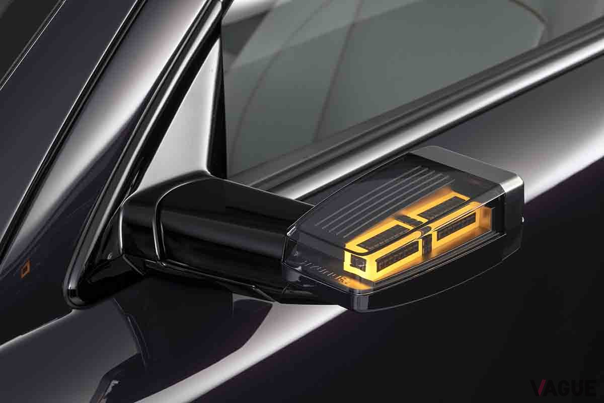 ヒョンデ新型「アイオニック6」のデジタルミラー