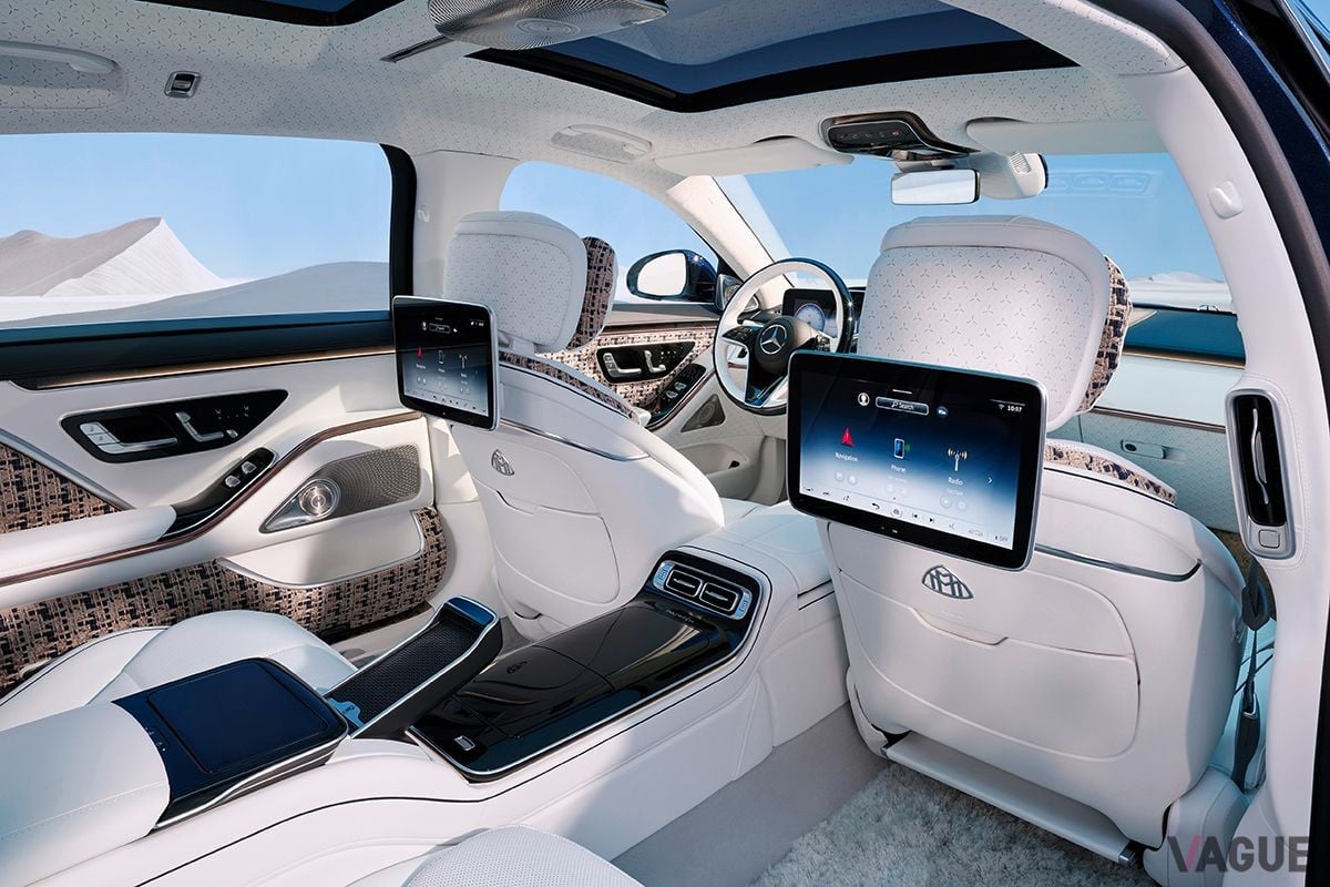 「メルセデス・マイバッハSクラス オート・ヴォアチュール」のインテリア