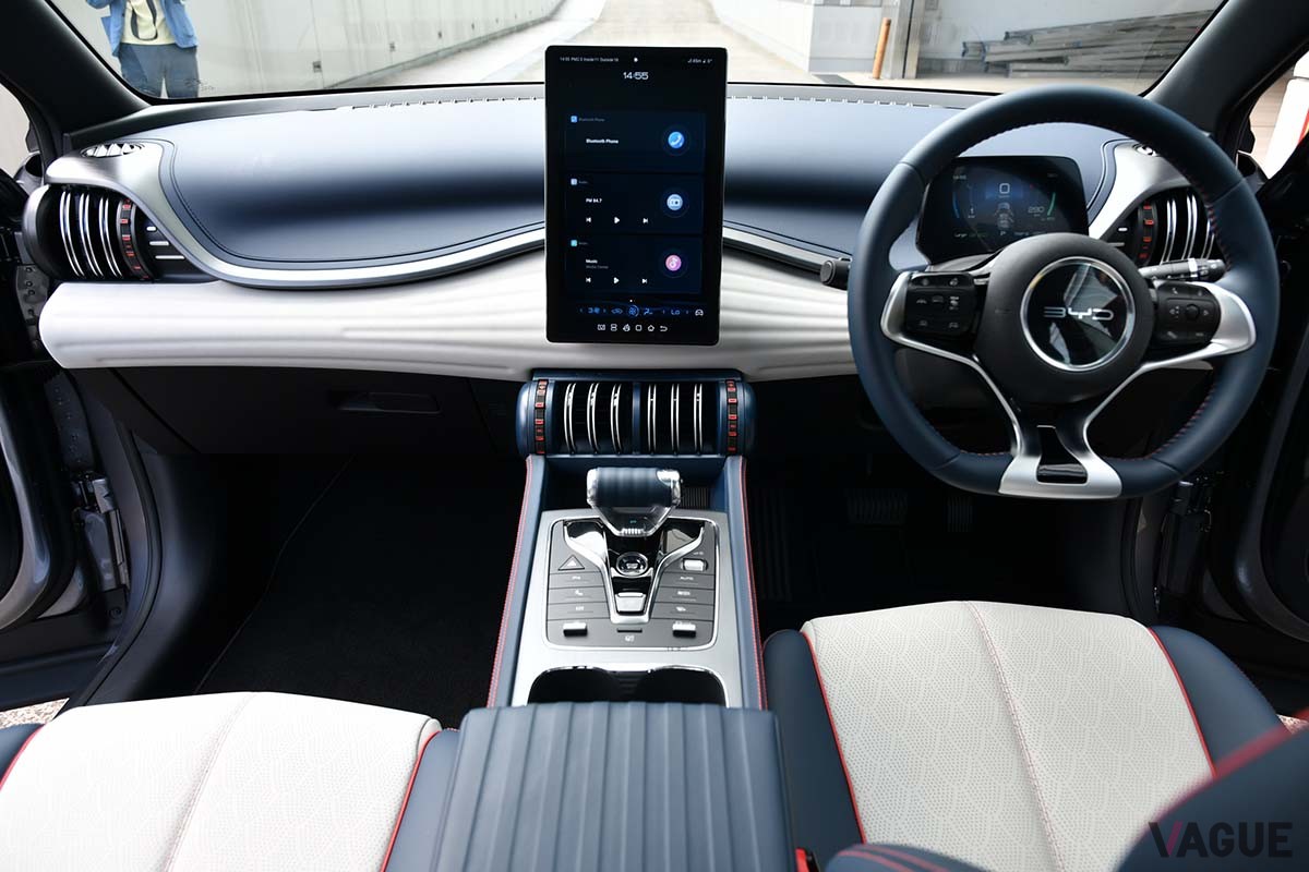 BYD「ATTO 3」のインテリア