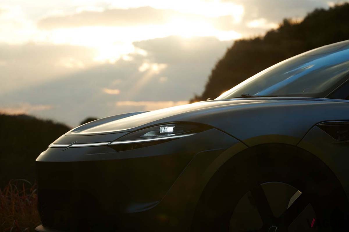 ソニーがCES2022で公開したEVコンセプト