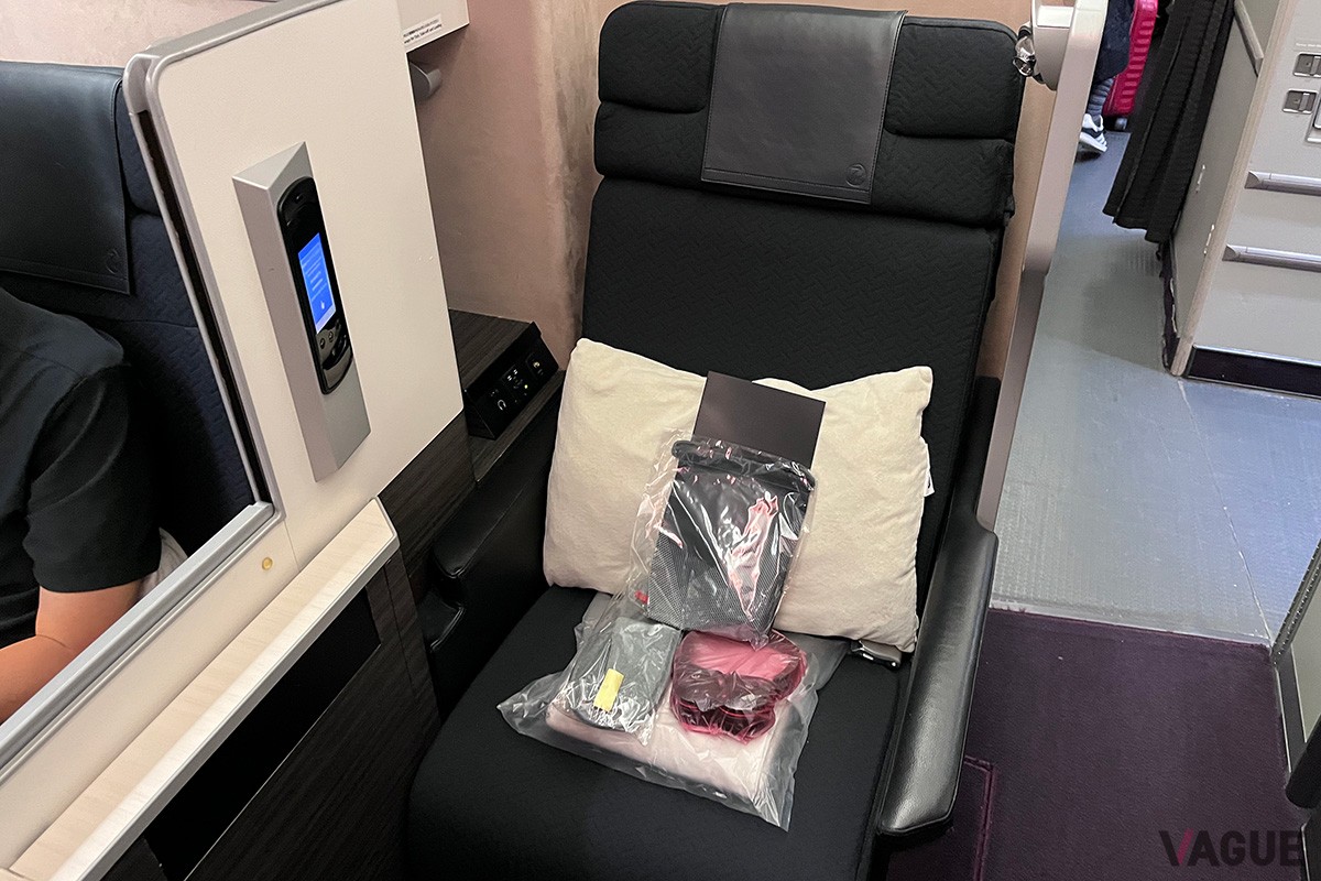 JALのボーイング「777-300ER」のビジネスクラス