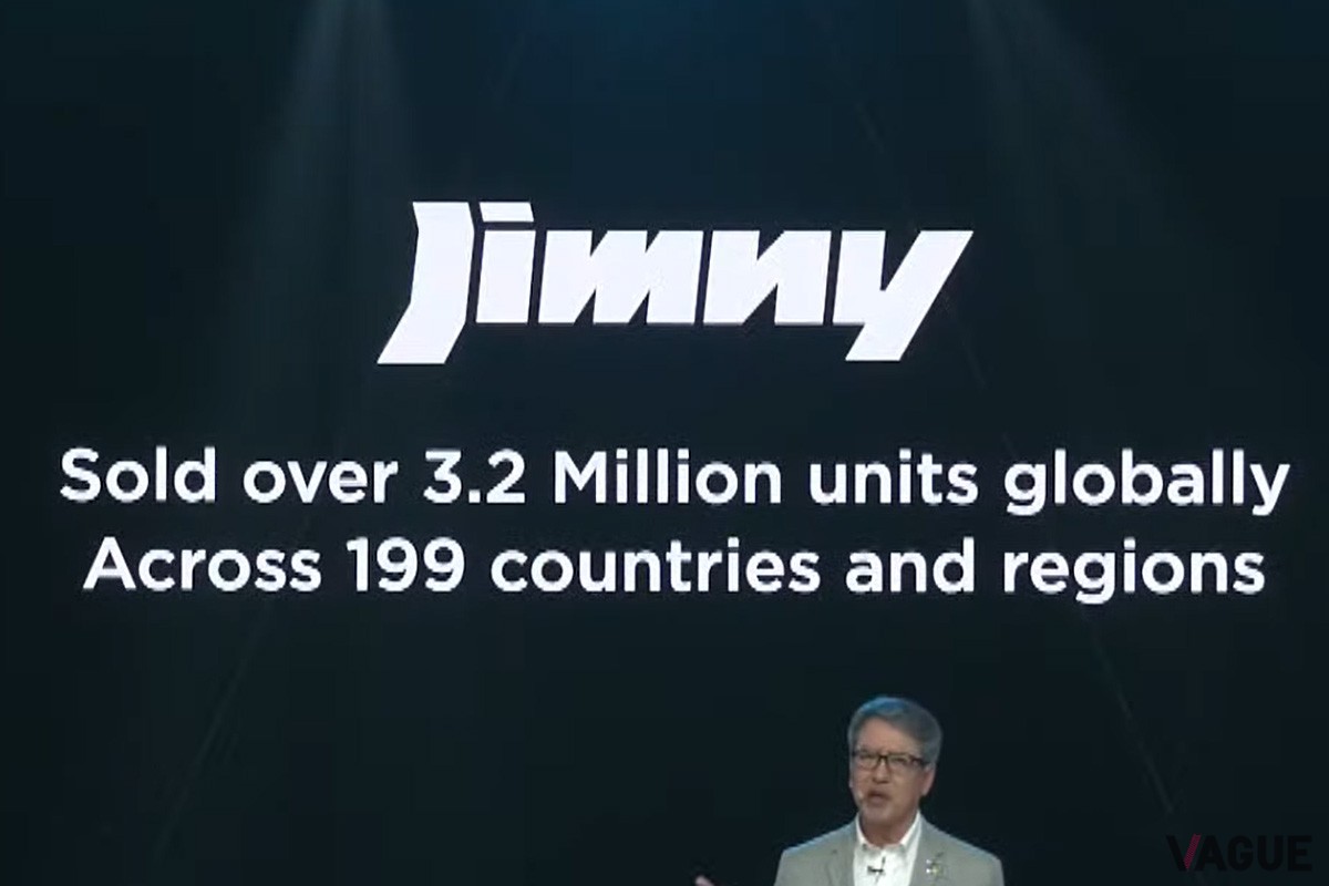 インドで開催されているオートエキスポ2023で世界初公開されたスズキ新型「ジムニー5ドア」