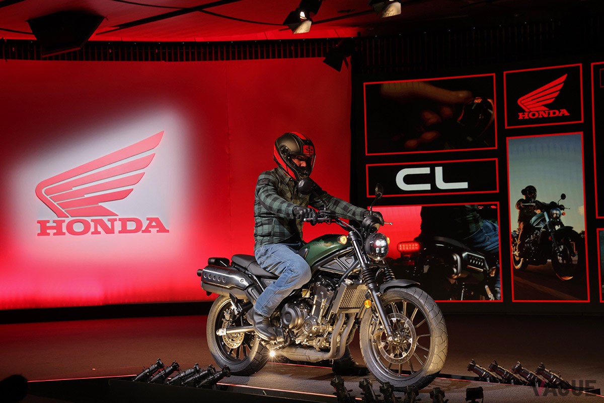 EICMA2022で発表されたホンダ「CL500」。250ccクラスの登場にも期待が高まる