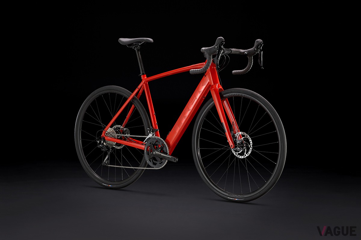 56サイズで14.06kg（56サイズ）という驚異的な軽さを実現したトレックのロードバイク仕様e-Bike「Domane＋AL」