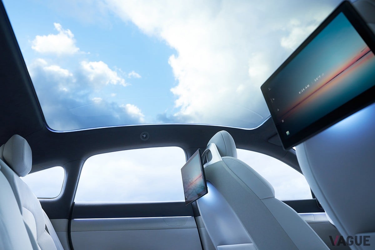 CES2023で世界初公開されたソニーホンダモビリティの新ブランド「AFEELA」のプロトタイプ