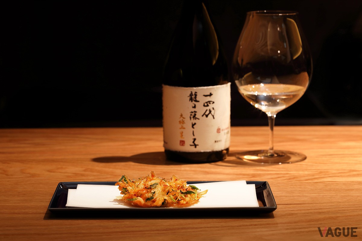ワインだけでなく、日本酒も各種取り揃え
