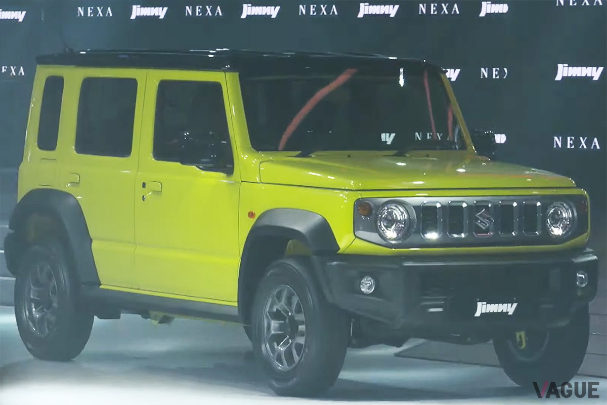 インドで開催された「AUTO EXPO 2023」の中で現地法人マルチスズキが発表した新型「ジムニー5ドア」