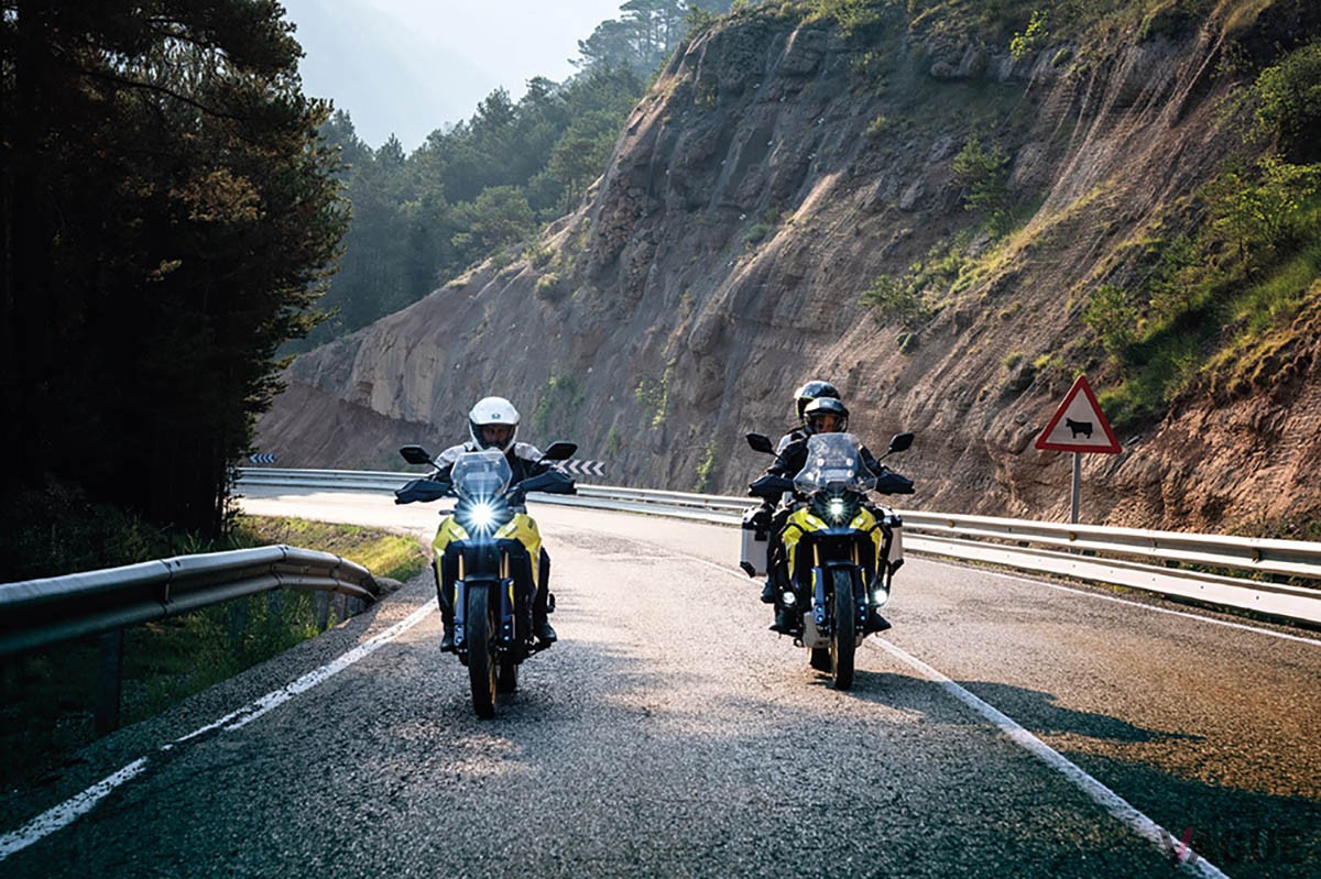 EICMA2022で発表されたスズキ「Vストローム800DE」
