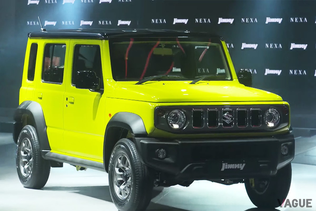 インドで開催された「AUTO EXPO 2023」の中で現地法人マルチスズキが発表した新型「ジムニー5ドア」