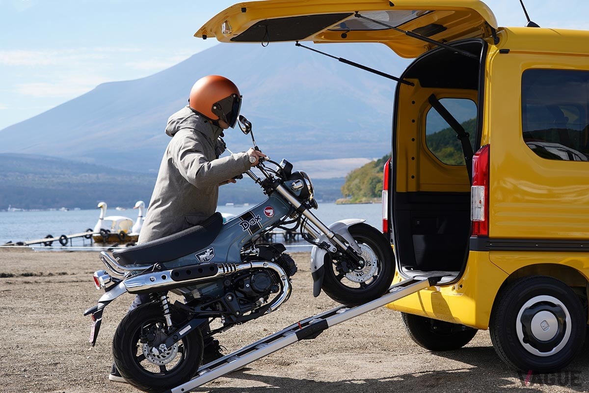 ホンダ「ダックス125」と「N-VAN」による“6輪生活”