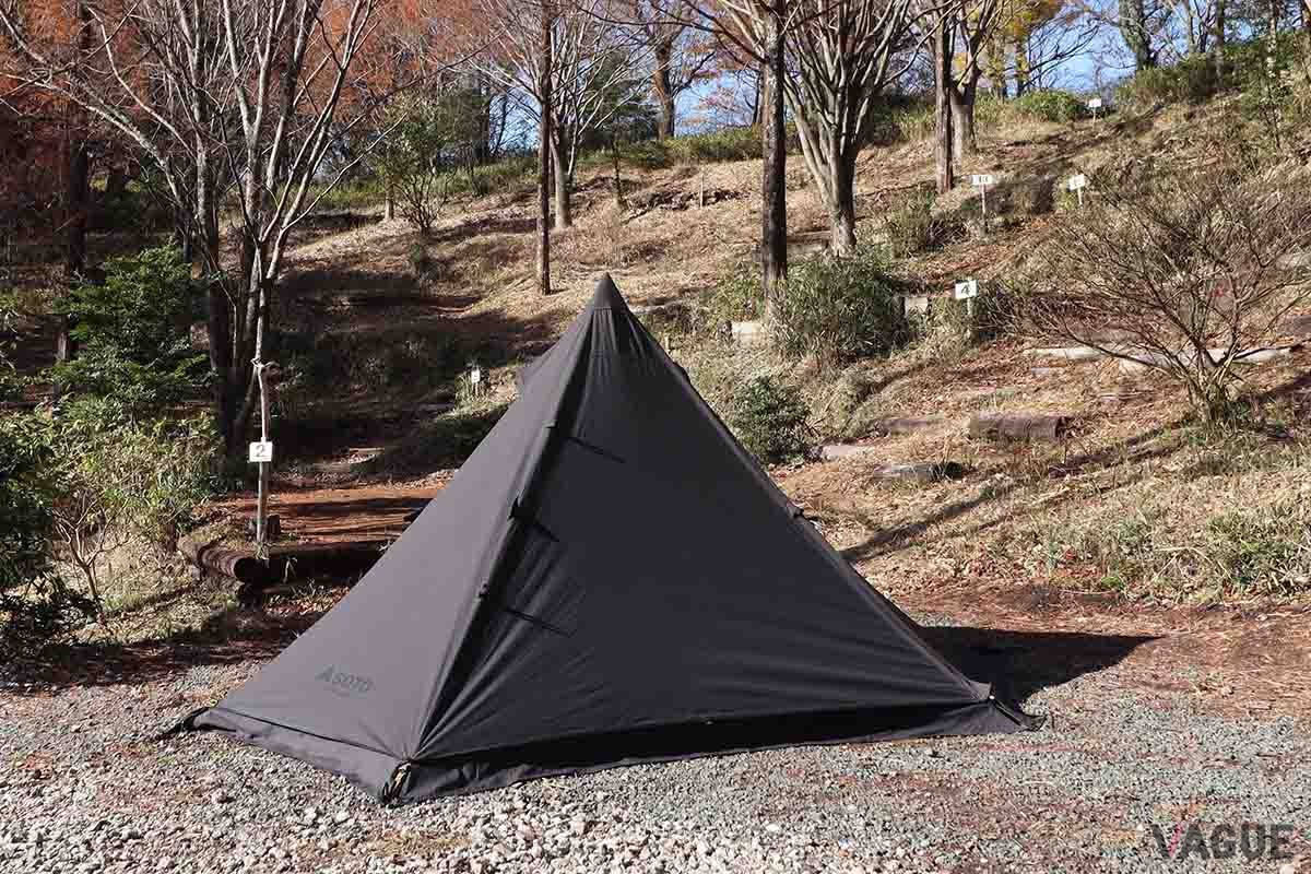 ワンポールテントは300×250×H160cm