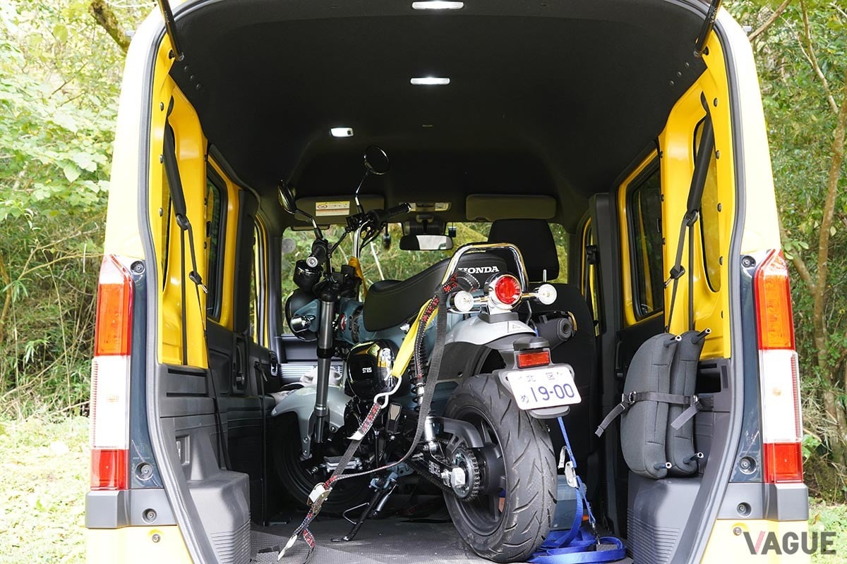 ホンダ「ダックス125」と「N-VAN」による“6輪生活”
