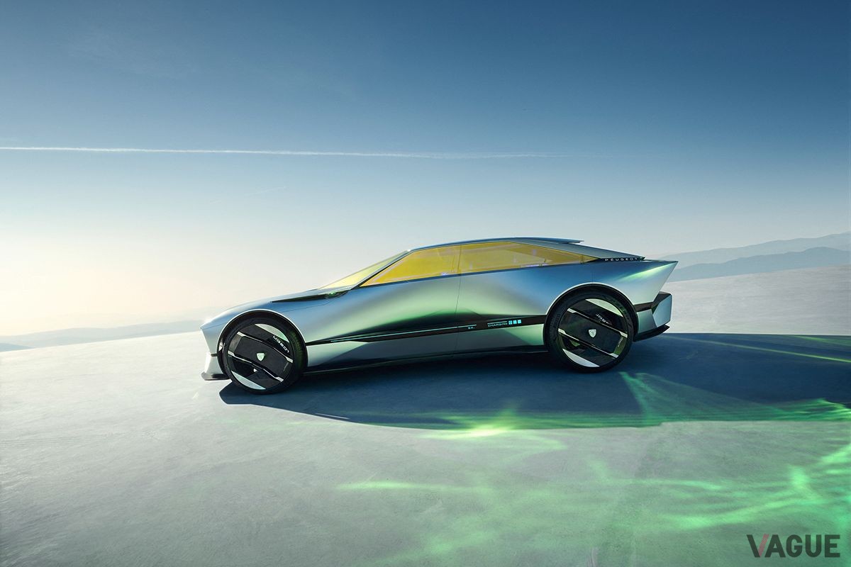 CES2023で初公開されたプジョー「インセプション・コンセプト」