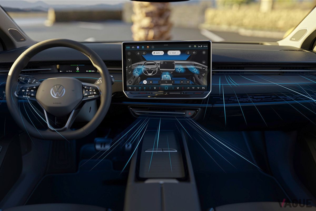 VW新型「ID.7」のインテリア