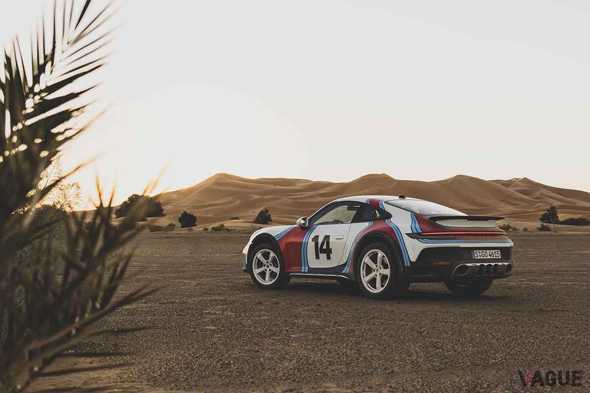 911シリーズの新たな可能性を示したポルシェ「911ダカール」のエクステリア