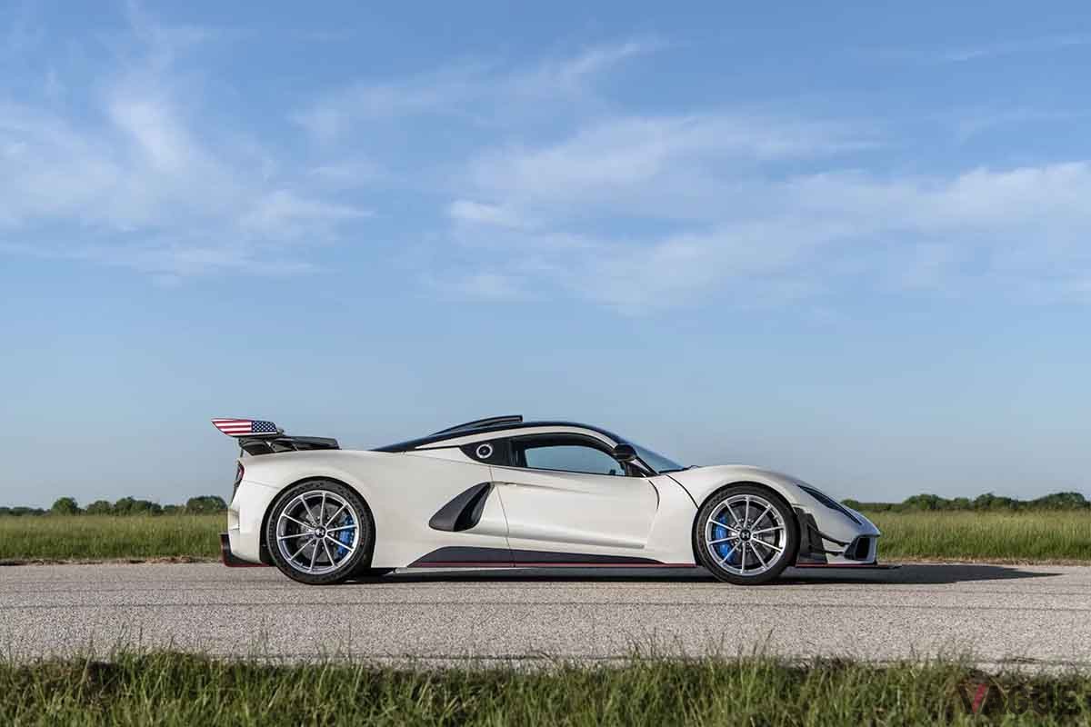 2023年に世界初公開されたヘネシー「ヴェノムF5レボリューション」