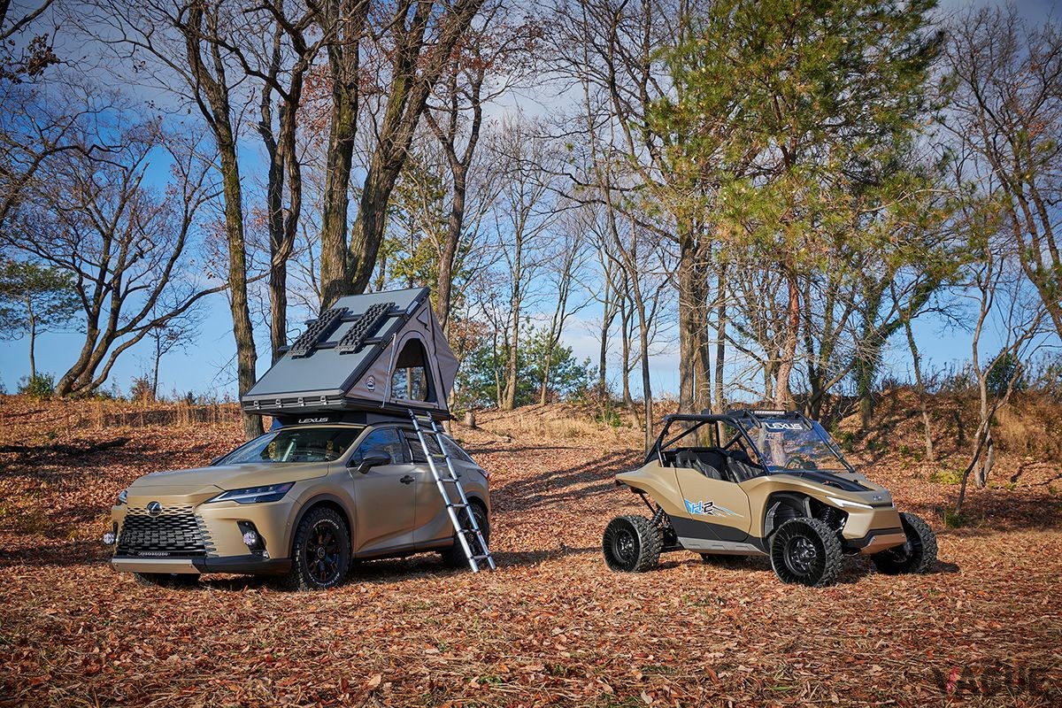 レクサス「RX OUTDOOR CONCEPT」と「ROV CONCEPT 2」