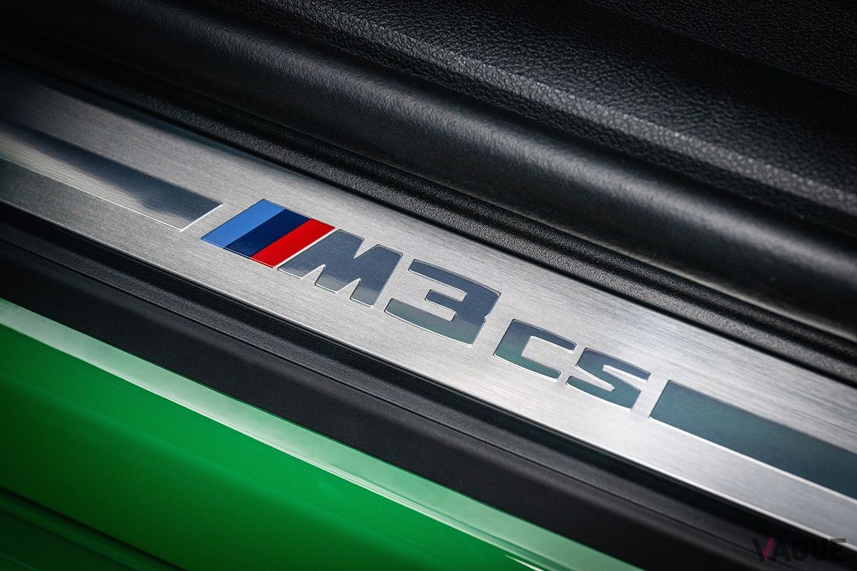 BMW新型「M3 CS」のインテリア