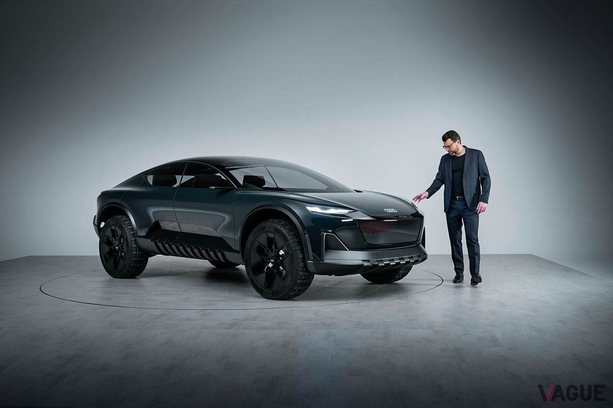 アウディ「アクティブスフィアコンセプト」とオリバー ホフマン、AUDI AG 技術開発取締役会メンバー