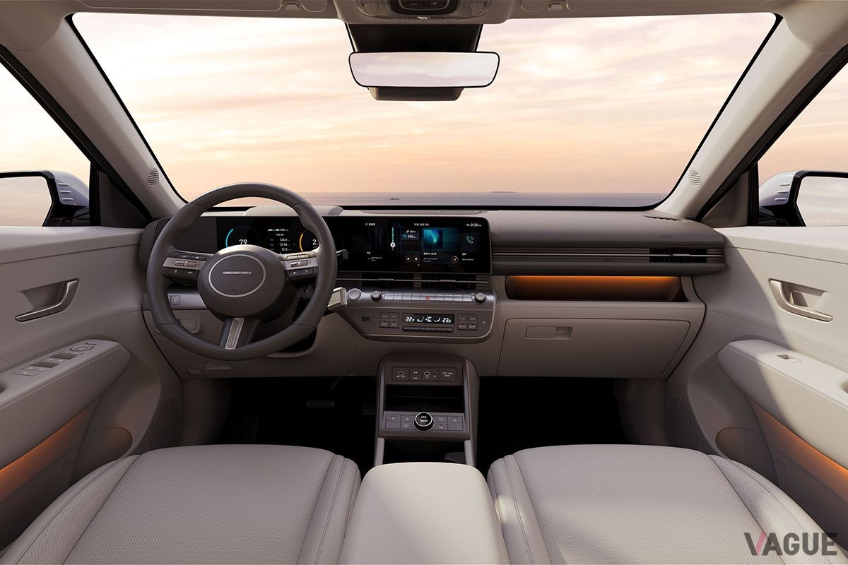 ヒョンデ新型「コナ」のインテリア