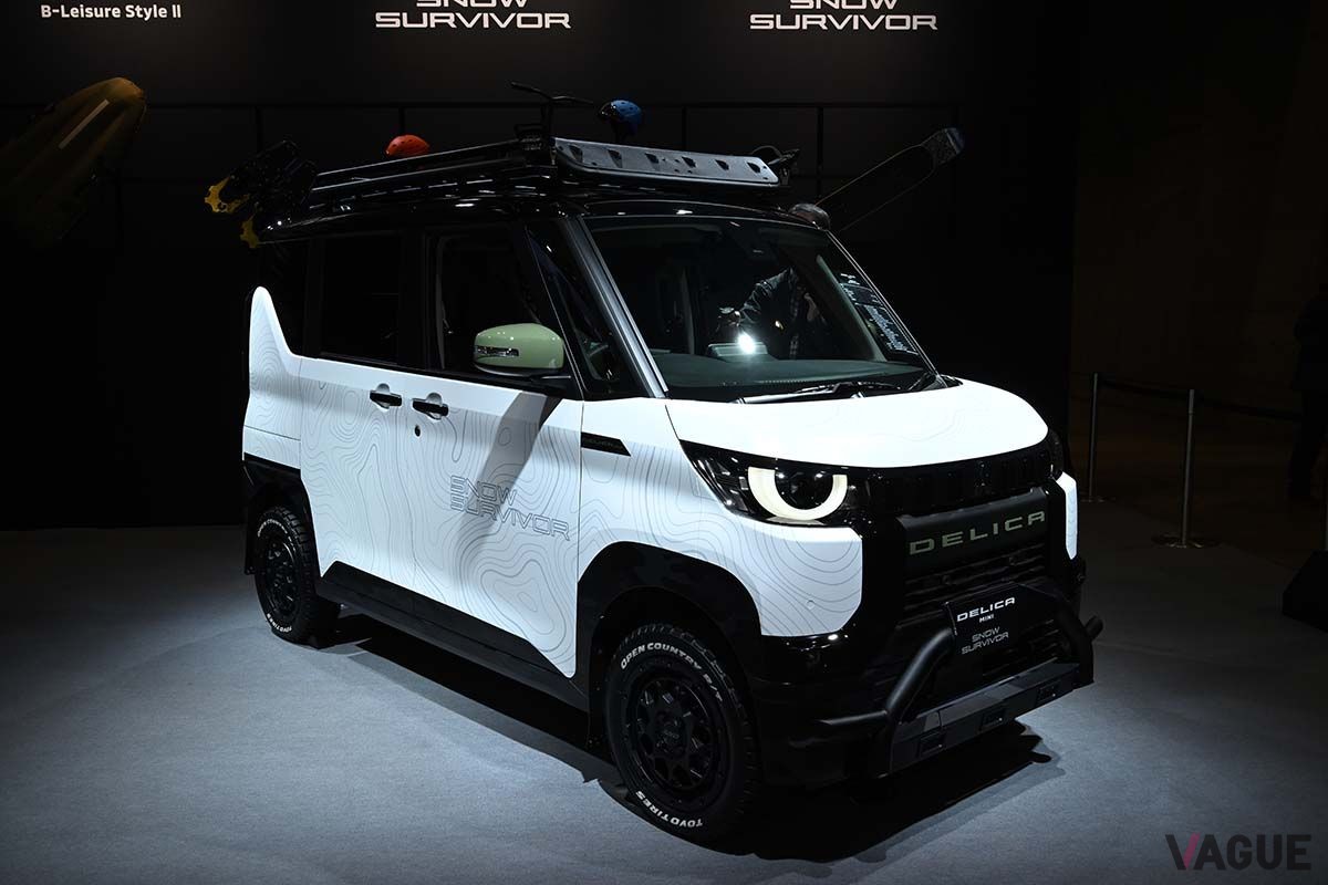 三菱新型「デリカミニ」のカスタムカー「スノーサバイバー」