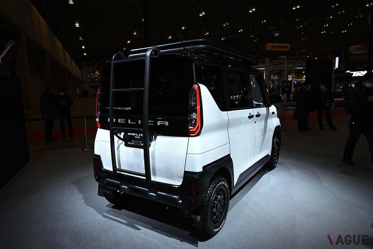 三菱新型「デリカミニ」のカスタムカー「スノーサバイバー」