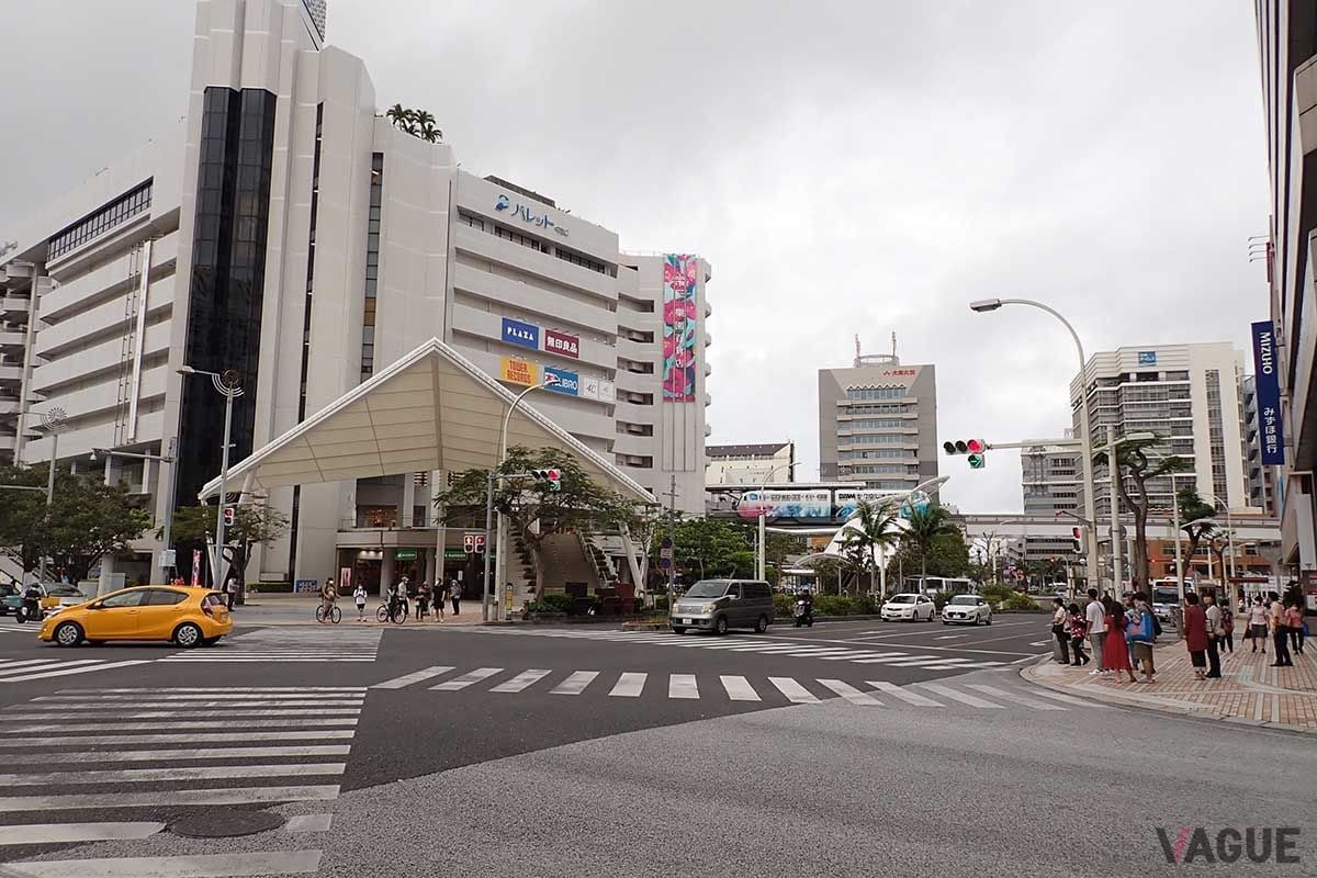 那覇市の中心部にある国際通り